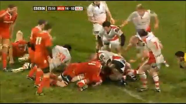 Munster v Ulster Magners League 2010/11 смотреть онлайн