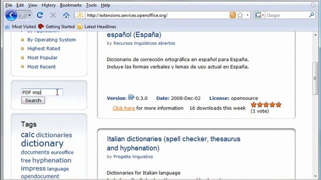 Extension Respository Openoffice.org смотреть онлайн