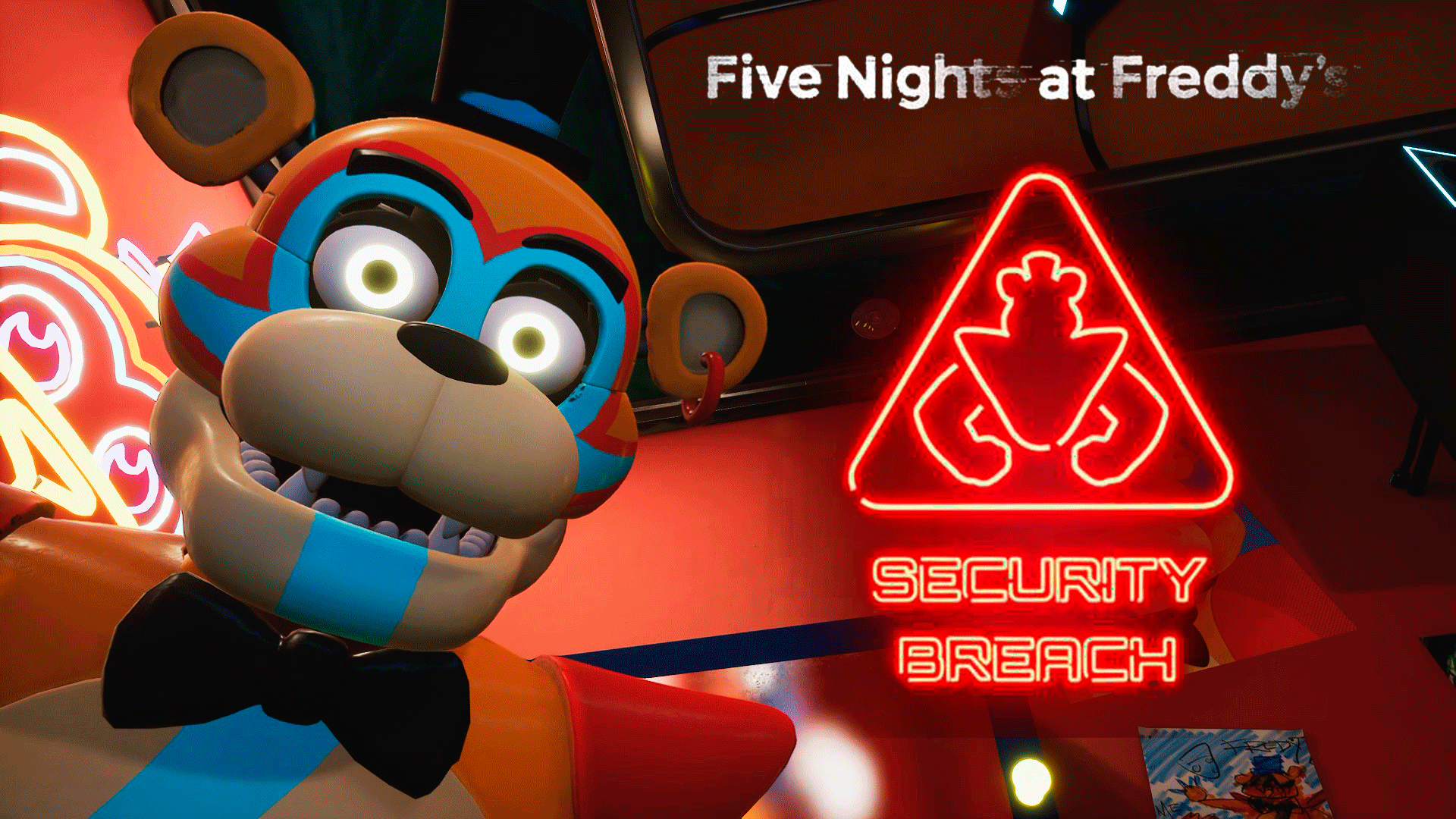 ГЛАВНОЕ - СБЕЖАТЬ до 12 _ Five Nights at Freddy's: Security Breach #1 смотреть онлайн