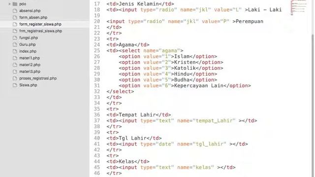 Form Input PHP Mysql dengan PDO смотреть онлайн