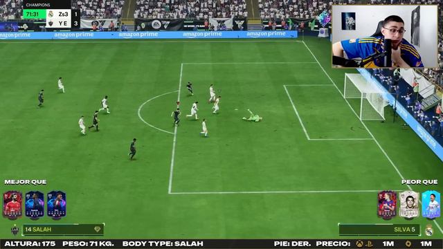 ¡NO TIENE SENTIDO! 😍 91 SALAH EA FC 24 POTM SBC REVIEW смотреть онлайн