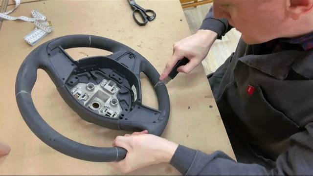 Перетяжка руля Renault Logan 2, часть 2 смотреть онлайн