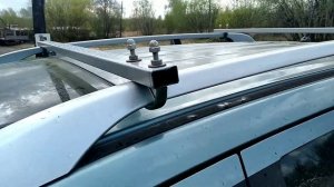 Багажник на рейлинги своими руками.