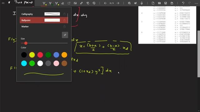 Lecture 4g: Application of Gauss Quadrature to solve Double Integration смотреть онлайн