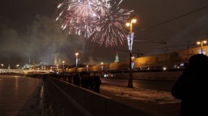 Новогодний салют, Москва 2016 год