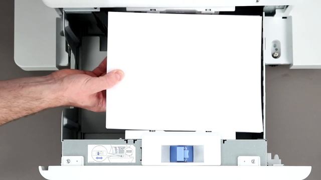 Load Paper in 2,100-sheet Input Tray | HP LaserJet MFP M631, M632, M633, M637, E625xx, E626xx | HP смотреть онлайн