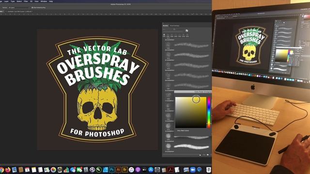 Overspray Brushes for Photoshop смотреть онлайн