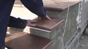 Как укладывать клинкерную плитку, ступени на бетонное крыльцо ч.1