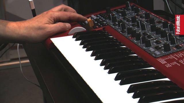Musikmesse 2013: Nord Lead 4 performance synthesizer смотреть онлайн