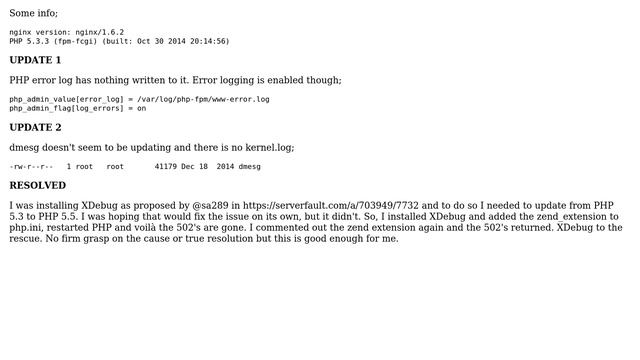 DevOps & SysAdmins: 502 errors on random (not all) pages смотреть онлайн