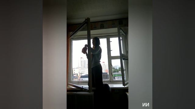 Тестим салфетку для стекла Гринвей. Моем окно быстро, без разводов и без химии смотреть онлайн