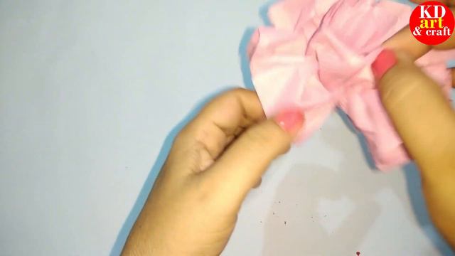 टिशू पेपर से बनाएं सुंदर फूल का गुलदस्ता/Make Beautiful Flower Bouquet With Tissue Paperहिन्दी ऑडिय
