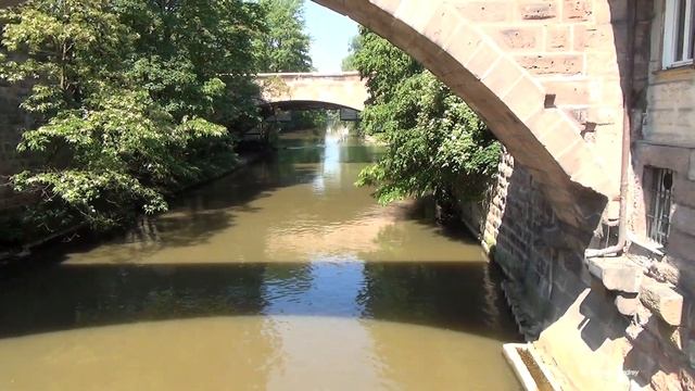 Прогулка по Нюрнбергу (Nürnberg) Германия смотреть онлайн