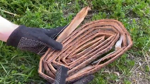 Лёгкий способ убрать кору