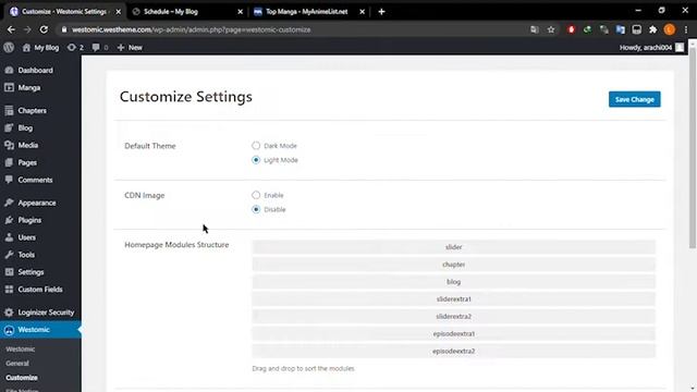 Westomic - Wordpress Theme for Manga Reader смотреть онлайн