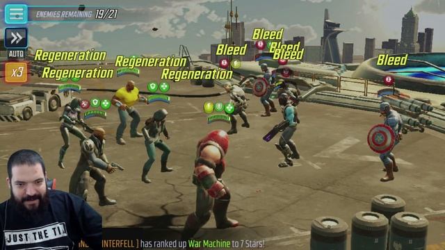 Marvel Strike Force - Fear the Darkness Day 20 Node 9/10/11 Red Skull / Star Lord / Marvel Nodes смотреть онлайн