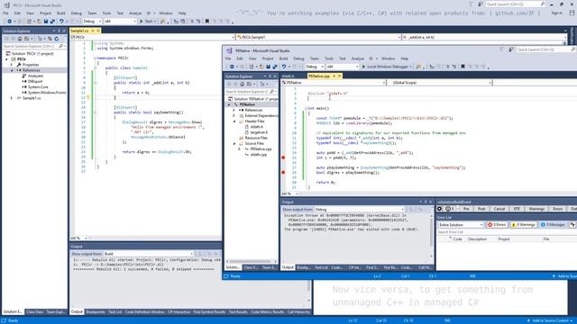 Conari vs .NET DllExport; Unmanaged C++ and C# [ Part-1 ] смотреть онлайн