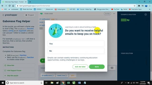 Belajar HTML JAVASCRIPT Menggunakan Grasshopper смотреть онлайн