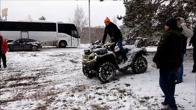 Боковая погрузка квадроциклов в фуру смотреть онлайн