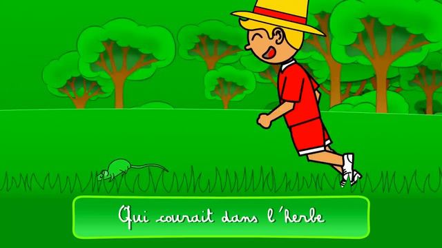 Une Souris Verte 🐁🌿🌿🌿 Les Comptines De Gabriel