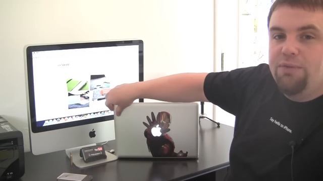 Airshopp Decals for MacBook Pro, iPad2 and iPhone 4 смотреть онлайн