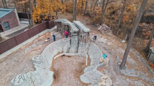 СОЗДАНИЕ ИСКУССТВЕННОГО ОЗЕРА В 400 КВАДРАТОВ! ОЗЕРО С ВОДОПАДОМ, НАДЁЖНО И С МИНИМАЛЬНЫМ УХОДОМ