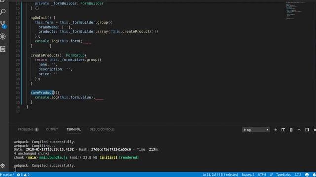 How to use FormGroup and FormArray in ReactiveForms, Angular 4 смотреть онлайн