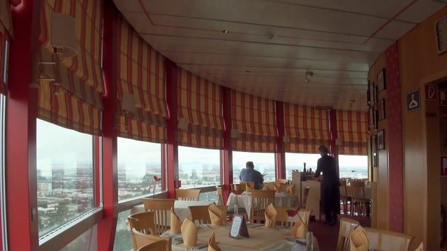 DT16 Donauturm Restaurant wide angle смотреть онлайн