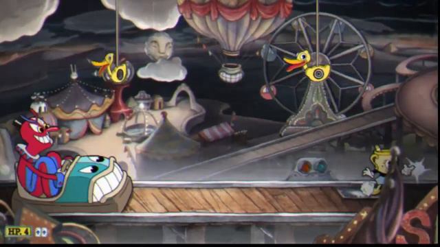 Cuphead, but I can only use the Lobber смотреть онлайн