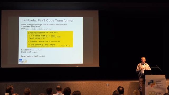 Josef Spillner – Serverless Computing: FaaSter, Better, Cheaper and More Pythonic – SPS18 смотреть онлайн