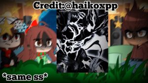 Baki Family react to Garou(shigaraki&Garou)//short maybe//pt.2//