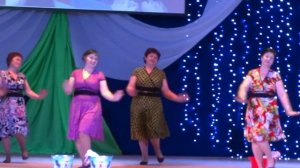 Татарский шуточный танец. Радуют  учителя МОБУ СОШ с. Нижнесикиязово. Видео Хайбуллина Василия