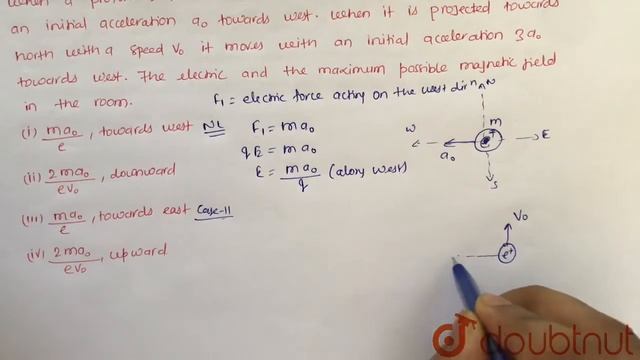 When a proton is released from rest in a room, it starts with an initial acceleration `a_(0)` смотреть онлайн
