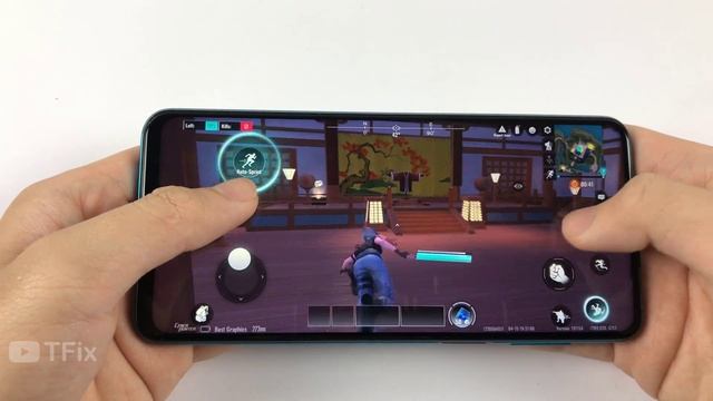Xiaomi Redmi Note 9S Test Game Cyber Hunter RAM 6GB | Snapdragon 720G, Battery Test смотреть онлайн