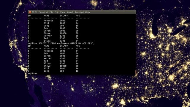 SQLITE - ORDER BY Clause смотреть онлайн