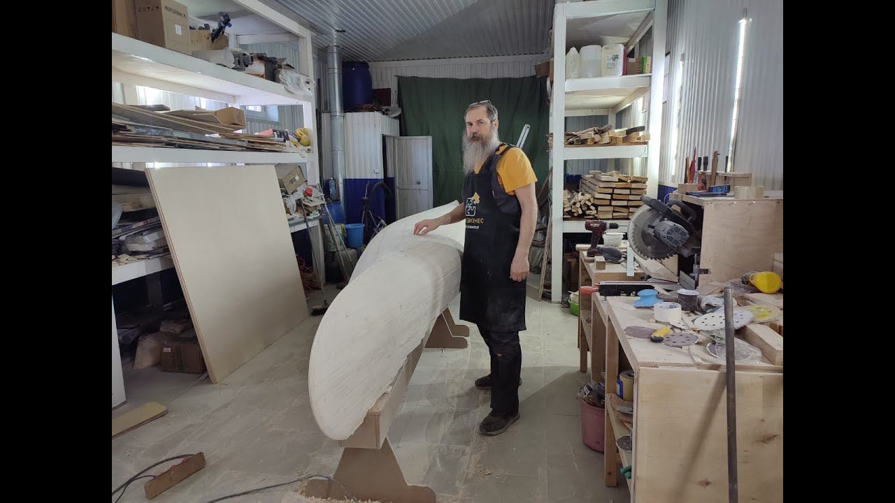 Каноэ РедБерд(Красная птица) своими руками 7 часть.⚓ смотреть онлайн