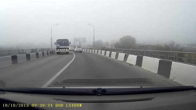 1м20с - Лада а446ао01 на встречке, Адыгея, Яблоновский мост смотреть онлайн
