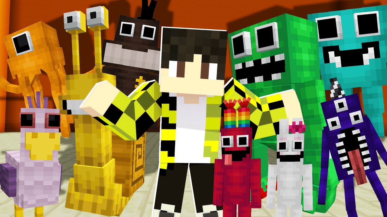 Новая карта ГАРТЕН ОФ БАНБАН 2 в майнкрафт ! GARTEN OF BANBAN 2 BEDROCK ADDON FULL MAP GAMEPLAY смотреть онлайн