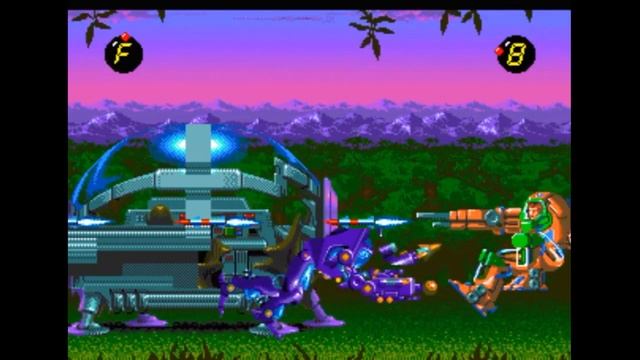 Sega Mega Drive 2 (Smd) 16-bit Exosuquad Stage 4