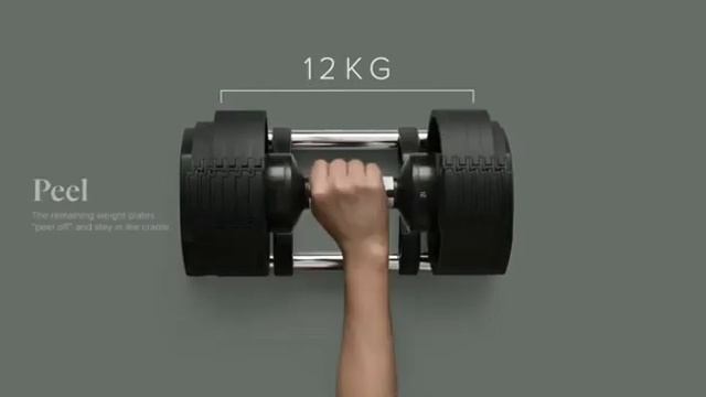 DHZ Quickbell Adjustable Dumbell Set смотреть онлайн