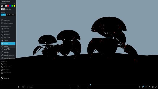 Sphere-Bots Run-Cycle Test with Rough Terrain - Sketchfab Version смотреть онлайн