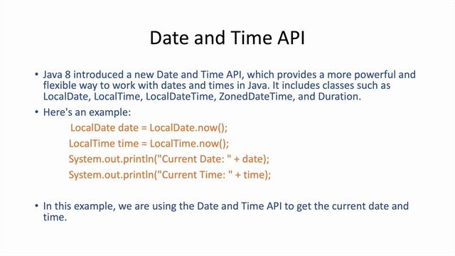 Java 8 new features смотреть онлайн