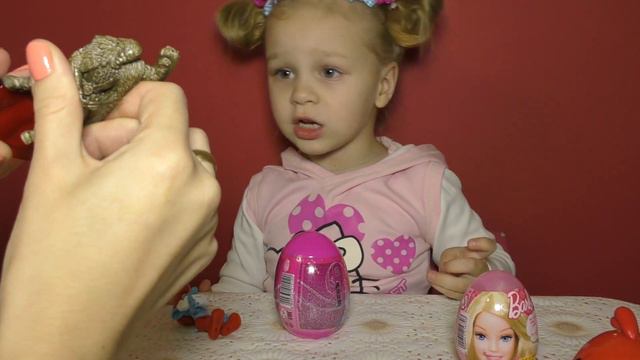 Хоббит Смурфы Барби Angry Birds сюрпризы с игрушками распаковка surprise unboxing смотреть онлайн
