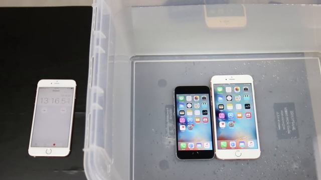 iPhone 6S & iPhone 6S Plus Water Test! Waterproof? смотреть онлайн