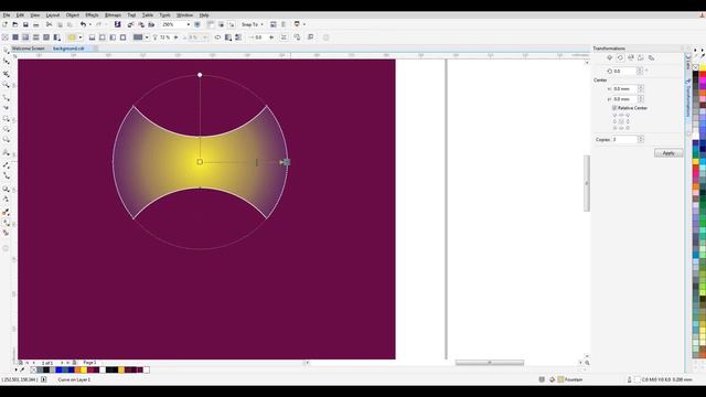 Gold Pattern Background Design / Corel Draw / Eyecon Designz смотреть онлайн