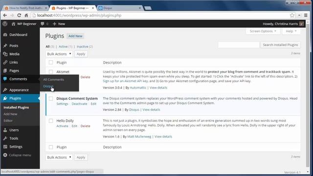How to Notify Post Authors of New Disqus Comments in WordPress смотреть онлайн
