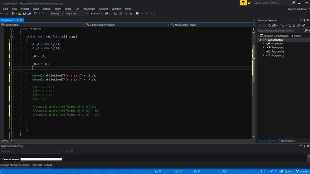 Value type vs reference type variables смотреть онлайн
