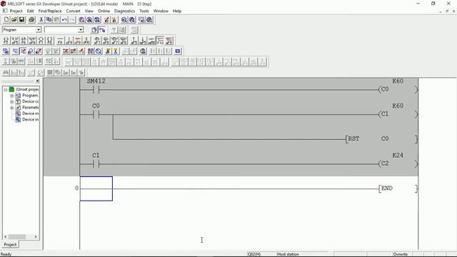 Mitsubishi PLC Programming Tutorial: Learn with GX Developer and Ladder Logic Simulator смотреть онлайн