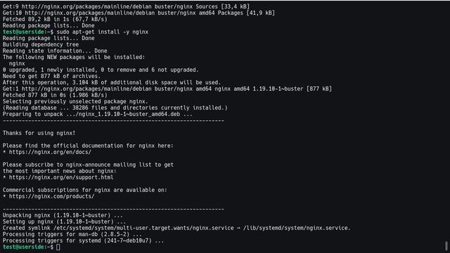 Установка USERSIDE 3.16dev на Linux Debian смотреть онлайн