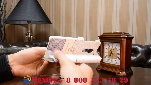 Фирменный чехол-книжка с безумно красивым расписным рисунком на Huawei Honor 6X смотреть онлайн